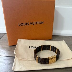 Louis Vuitton Stacked Monogram Bracelet